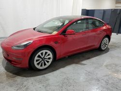 Salvage cars for sale at auction: 2022 Tesla Model 3