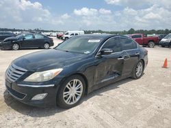 Salvage cars for sale at Houston, TX auction: 2013 Hyundai Genesis 3.8L