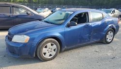 Salvage cars for sale at Waldorf, MD auction: 2009 Dodge Avenger SE