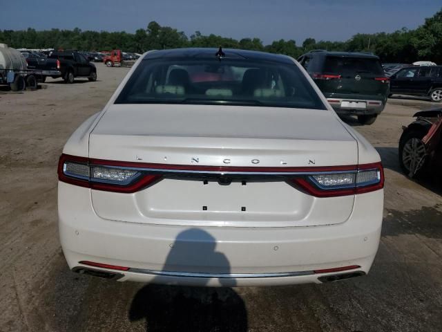 2019 Lincoln Continental Reserve