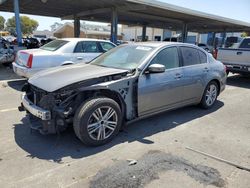 Salvage cars for sale at Hayward, CA auction: 2012 Infiniti G37 Base