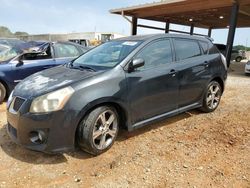 Salvage cars for sale from Copart Tanner, AL: 2009 Pontiac Vibe GT