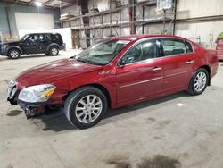 Salvage cars for sale at Eldridge, IA auction: 2010 Buick Lucerne CXL