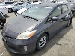 Salvage cars for sale from Copart Martinez, CA: 2014 Toyota Prius