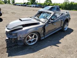 Ford salvage cars for sale: 2002 Ford Mustang GT