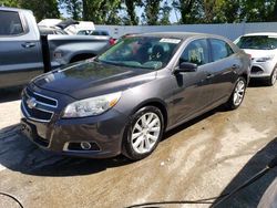 Chevrolet Malibu salvage cars for sale: 2013 Chevrolet Malibu 2LT