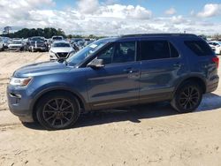 Ford Explorer salvage cars for sale: 2018 Ford Explorer XLT