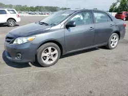 Vehiculos salvage en venta de Copart Dunn, NC: 2011 Toyota Corolla Base