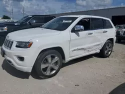 Jeep salvage cars for sale: 2014 Jeep Grand Cherokee Overland