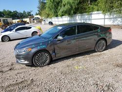 Salvage cars for sale from Copart Knightdale, NC: 2017 Ford Fusion SE
