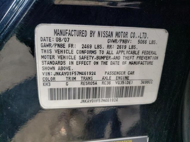 2007 Infiniti M35 Base