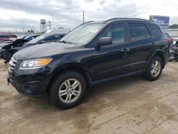 Salvage cars for sale at Chicago Heights, IL auction: 2012 Hyundai Santa FE GLS