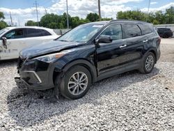 Salvage cars for sale from Copart Columbus, OH: 2018 Hyundai Santa FE SE