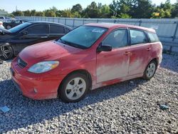 Toyota salvage cars for sale: 2006 Toyota Corolla Matrix XR