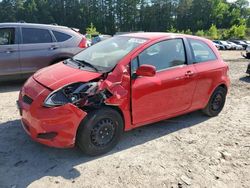 Toyota Yaris salvage cars for sale: 2010 Toyota Yaris