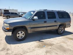 Salvage cars for sale at Grand Prairie, TX auction: 2001 Chevrolet Suburban C1500