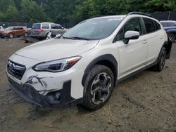 Salvage cars for sale at Waldorf, MD auction: 2021 Subaru Crosstrek Limited