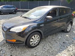 Salvage cars for sale at Waldorf, MD auction: 2014 Ford Escape S