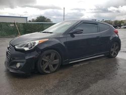 Salvage cars for sale at Orlando, FL auction: 2015 Hyundai Veloster Turbo