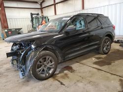 Salvage cars for sale at Lansing, MI auction: 2021 Ford Explorer XLT