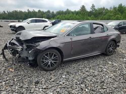 Salvage cars for sale at Windham, ME auction: 2024 Toyota Camry SE Night Shade