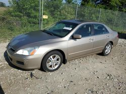 Vehiculos salvage en venta de Copart Cicero, IN: 2006 Honda Accord EX