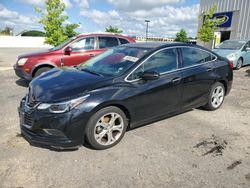 Chevrolet salvage cars for sale: 2017 Chevrolet Cruze Premier