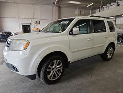 Honda salvage cars for sale: 2012 Honda Pilot EX