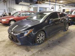 Salvage cars for sale at Wheeling, IL auction: 2022 Toyota Corolla LE