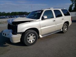 Cadillac salvage cars for sale: 2002 Cadillac Escalade Luxury