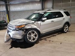 Salvage cars for sale at Chalfont, PA auction: 2012 Ford Explorer Limited