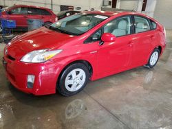 Salvage cars for sale at Avon, MN auction: 2010 Toyota Prius