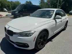 Salvage cars for sale at North Billerica, MA auction: 2018 BMW 330 XI