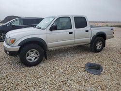 Salvage cars for sale at Temple, TX auction: 2003 Toyota Tacoma Double Cab
