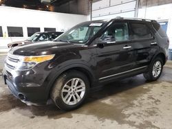 Salvage cars for sale at Blaine, MN auction: 2014 Ford Explorer XLT