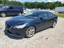 Salvage cars for sale from Copart Charles City, VA: 2016 Mazda 6 Touring