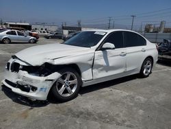 Salvage cars for sale at Sun Valley, CA auction: 2014 BMW 320 I