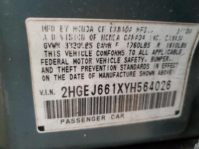 2000 Honda Civic Base