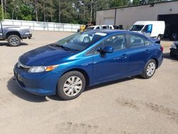 Vehiculos salvage en venta de Copart Ham Lake, MN: 2012 Honda Civic LX