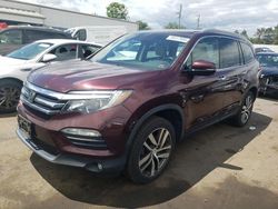 Honda Pilot Elite salvage cars for sale: 2016 Honda Pilot Elite