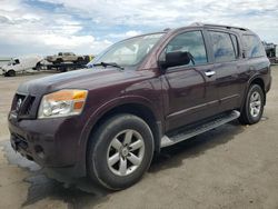 Salvage cars for sale at Fresno, CA auction: 2013 Nissan Armada SV