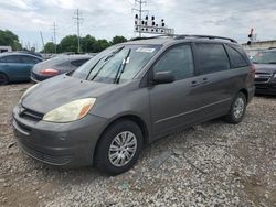 Salvage cars for sale at Columbus, OH auction: 2004 Toyota Sienna CE