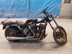 Salvage motorcycles for sale at Northfield, OH auction: 1987 Harley-Davidson Fxst Custom