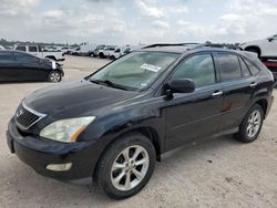 Salvage cars for sale at Houston, TX auction: 2009 Lexus RX 350