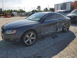 Salvage cars for sale from Copart Cahokia Heights, IL: 2010 Audi A5 Premium Plus