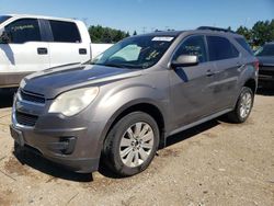 Chevrolet Equinox lt salvage cars for sale: 2011 Chevrolet Equinox LT