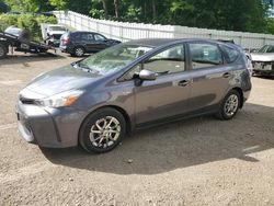 Salvage cars for sale at Center Rutland, VT auction: 2015 Toyota Prius V