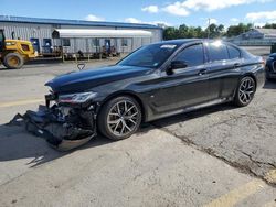 Salvage cars for sale at Pennsburg, PA auction: 2021 BMW 530 XI