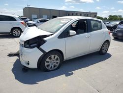 Salvage cars for sale from Copart Wilmer, TX: 2014 Toyota Yaris