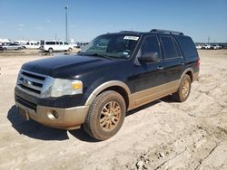 Salvage cars for sale at Amarillo, TX auction: 2013 Ford Expedition XLT